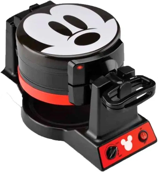 Disney Mickey 90th Anniversary Double Flip Waffle Maker 💖BRAND NEW in BOX💖