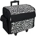 Everything Mary Rolling Sewing Machine Tote, Cheetah