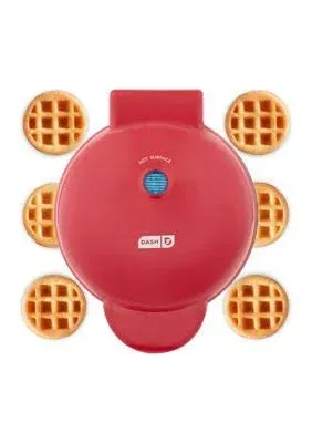 Dash Express Waffle Bite Maker Red