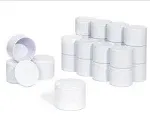 White Candle Tins 8oz 24 Piece Straight Sided Bulk Candle Containers For Candle 