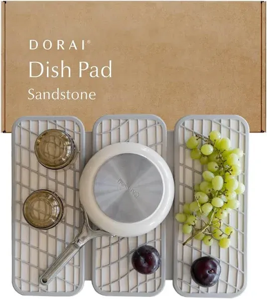 Home Dish Pad | Diatomaceous Earth Stone Drying Mat For Kitchen Counter | Qui...