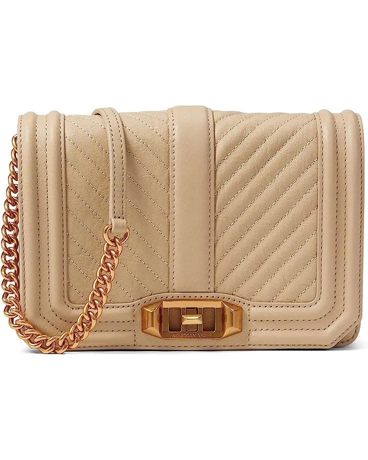 Rebecca Minkoff Small Love Chevron Quilted Crossbody Bag