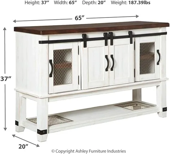 Ashley Furniture Valebeck Dining Room Server