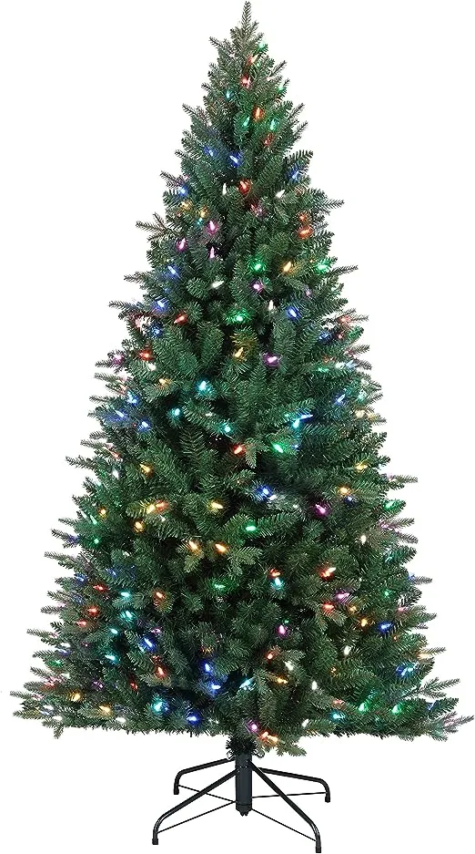 Mr. Christmas Alexa Compatible RGB Vermont Spruce LED Christmas Tree