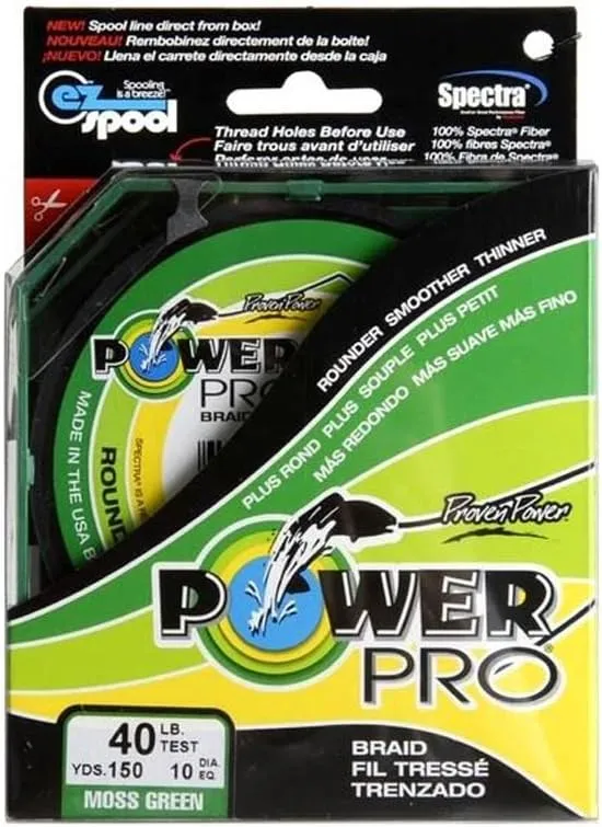 PowerPro Braided Fishing Line, 150Lb X 3000Yd Grn, [21101503000E]