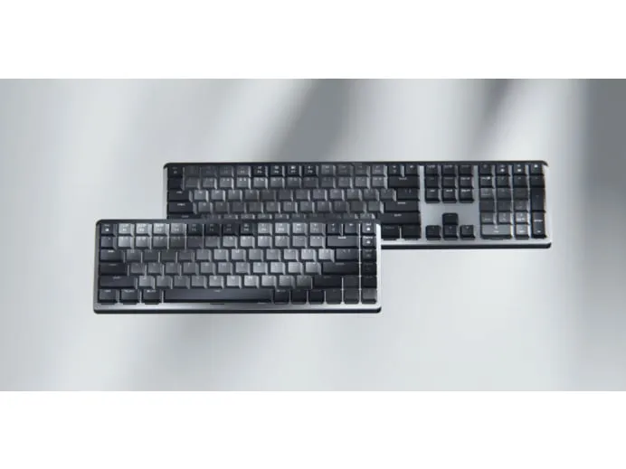 Logitech MX Mechanische kabellose beleuchtete Performance-Tastatur, Clicky-Schalter, beleuchtete Tasten, Bluetooth, USB-C, macOS, Windows, Linux, iOS, Android – mit kostenlosem Adobe Creative Cloud-Abonnement