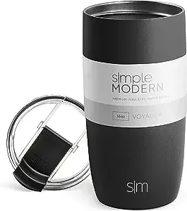 Simple Modern Travel Coffee Mug Tumbler with Flip Lid