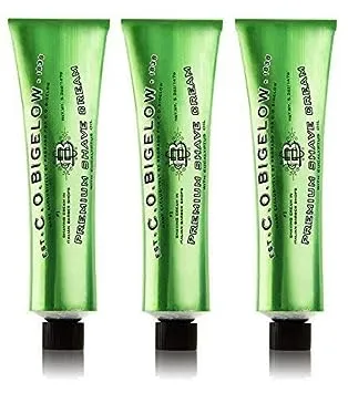 C.O. Bigelow C. O. Bigelow Premium Shave Cream with Eucalyptus Oil 5.2 Ounce (Pack of 3)