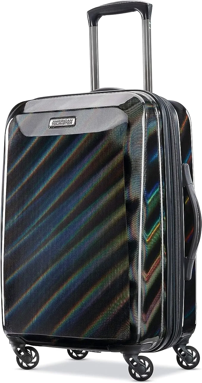 American Tourister Moonlight Hardside Spinner Luggage - Cosmos - 21 in.