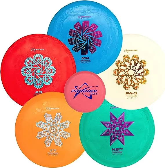 Prodigy Disc 200 Plastic Disc Golf Set | Beginner Frisbee Golf Discs Set | Set of 3 Discs | Includes Putter, Midrange, Fairway Driver, Distance