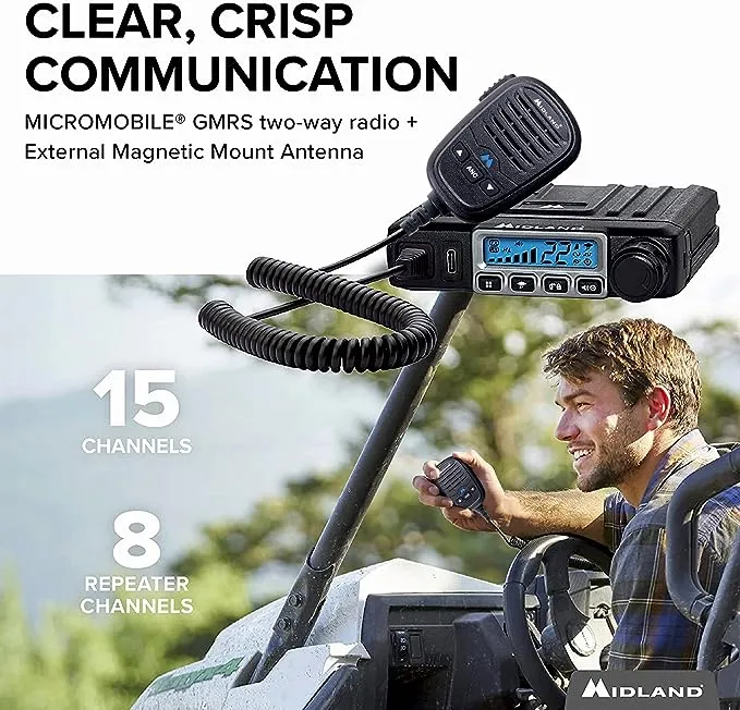 MicroMobile GMRS Two-Way Radio