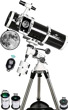 Telescope, Gskyer 130EQ Professional Astronomical Reflector Telescope, German Technology Scope, EQ-130 (EQ-130)