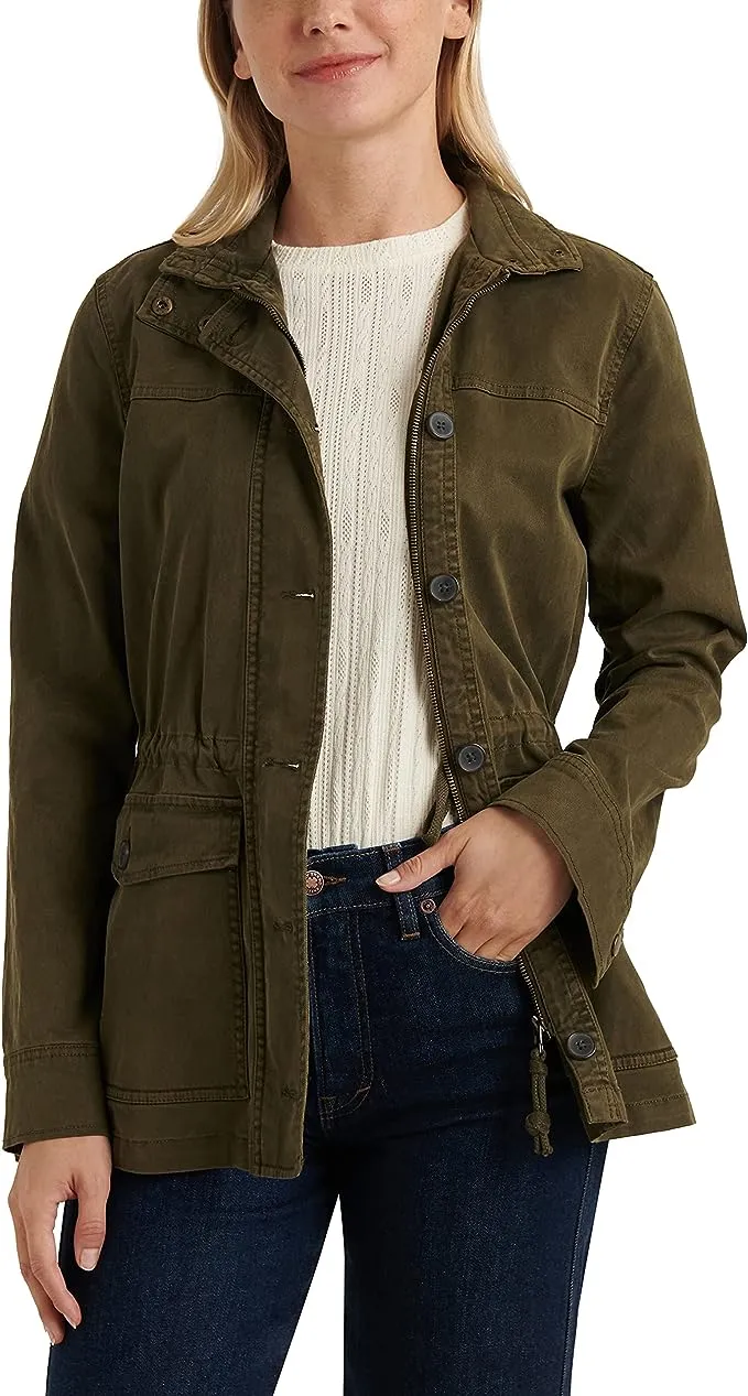 Lucky Brand Utility Jacket in Olive Night