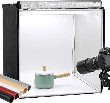 Caja de luz para fotografia para estudio fotografico con luces led grande 24X24