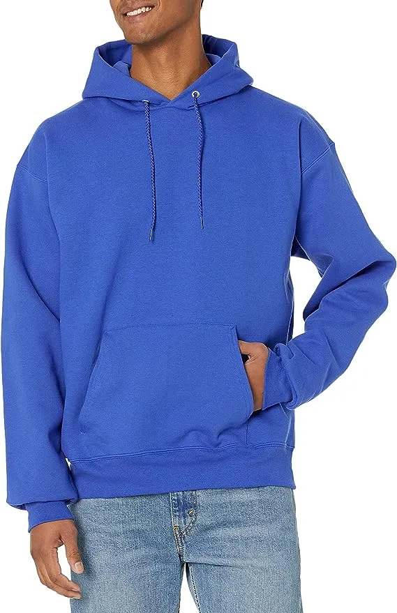 Hanes Men's Ultimate Sweatshirt, Heavyweight Fleece Hoodie, Cotton Sweatshirt for Men