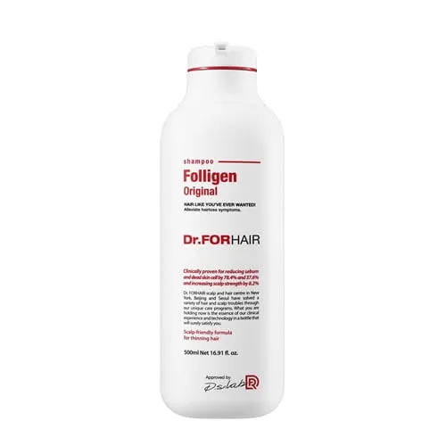 Dr.FORHAIR - Folligen Original Anti-Thinning Biotin Shampoo - 16.9 fl. oz.