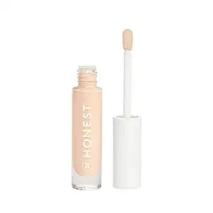 Honest Beauty Fresh Flex Corrector con niacinamida + vitamina E + ácido hialurónico | Vegano + libre de crueldad | Marfil, 0.17 onzas líquidas