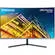 SAMSUNG UR59 Series 32-Inch 4K UHD (3840x2160) Computer Monitor, Curved, HDMI, Display Port, 3-Sided Border-Less, Eye Saver Mode (LU32R591CWNXZA) + Wacky Jacky Cleaning Cloth