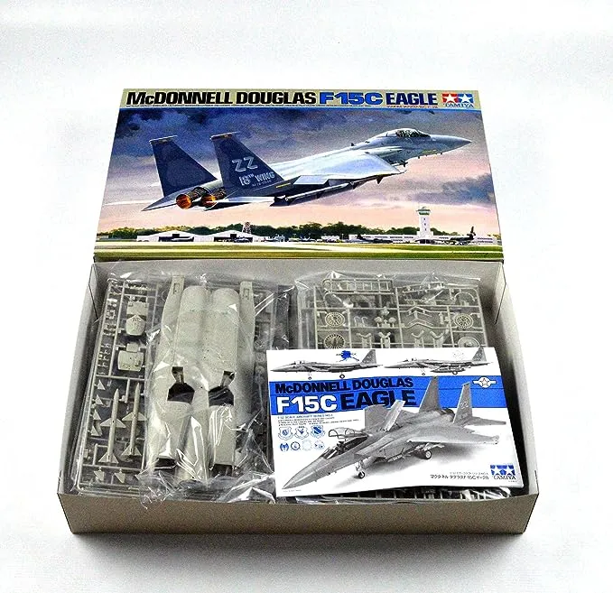 Tamiya Models McDonnell Douglas F-15C Eagle Model Kit