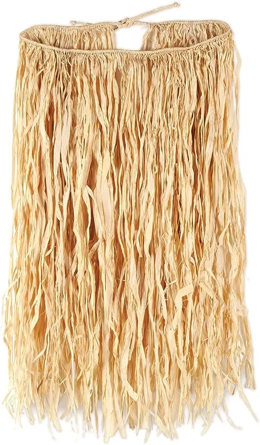 Beistle Extra Large Raffia Hula Skirt (Natural)