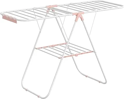 SONGMICS Clothes Drying Rack with Sock Clips