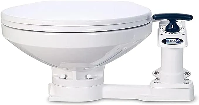 Jabsco Twist n' Lock, Manual Marine Toilet Boating Head