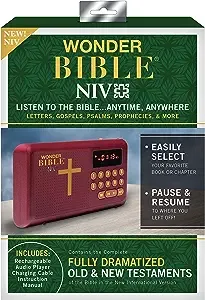 Wonder Bible NIV The Talking Audio Bible Player