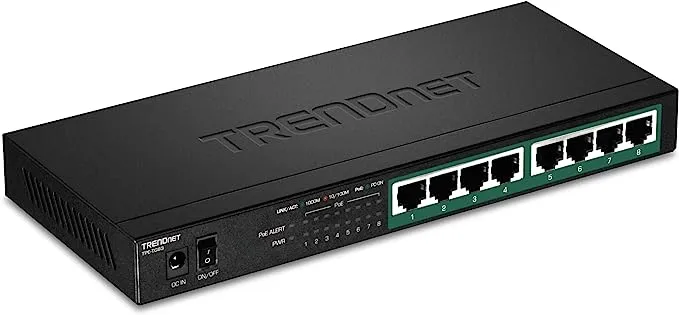 TRENDnet  TPE-TG83, 8-Port Gigabit PoE+ Switch