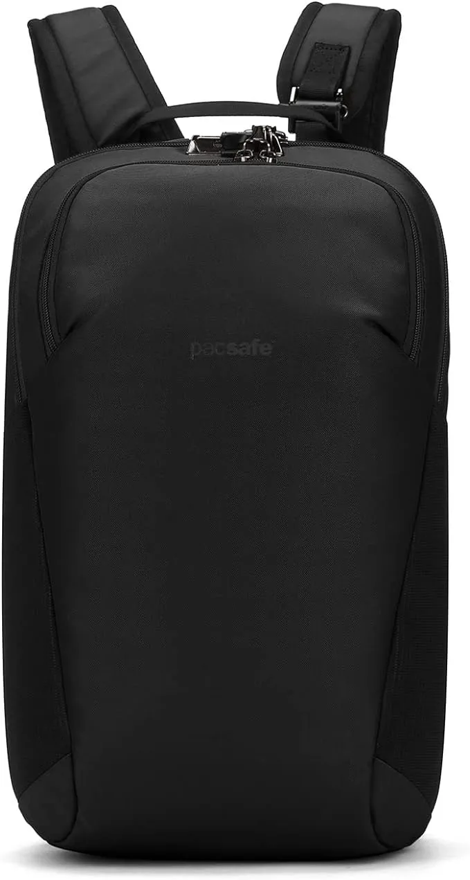 Pacsafe Vibe 20L Anti-Theft Backpack Jet Black