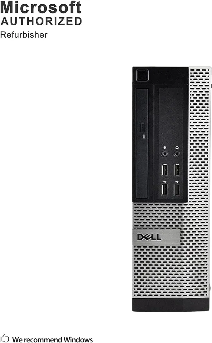 Dell OptiPlex 9020-SFF, Intel Core i5-4570 3.2GHZ, 16GB RAM, 512GB SSD Solid State, DVDRW, Windows 10 Pro 64bit (Renewed)