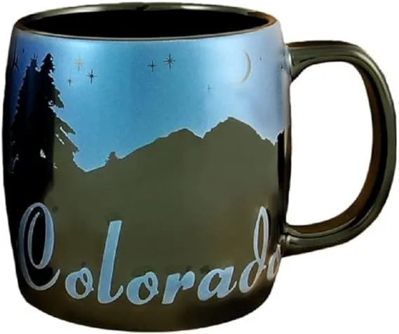 Americaware SMCOL07 Colorado 22 oz Night Sky Silhouette Mug