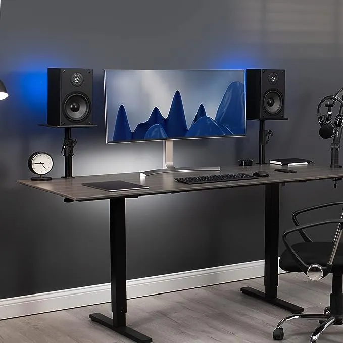 VIVO Universal Clamp-On Desk Speaker Stands