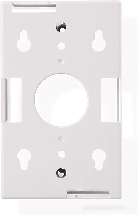 Cable Matters (5 Pack) Low Voltage Surface Mount Single-Gang Backbox in White