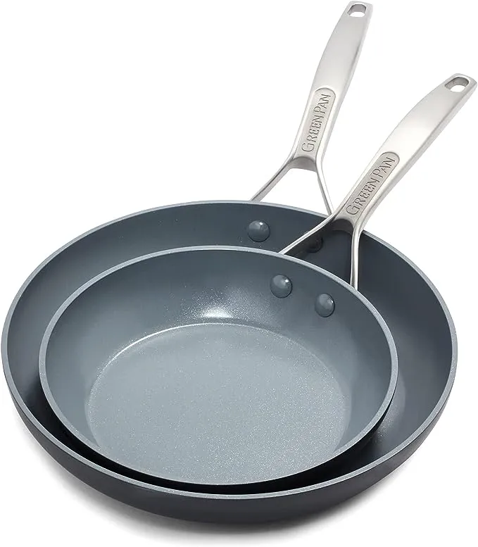 GreenPan Paris Pro Ceramic Nonstick Frypan Set