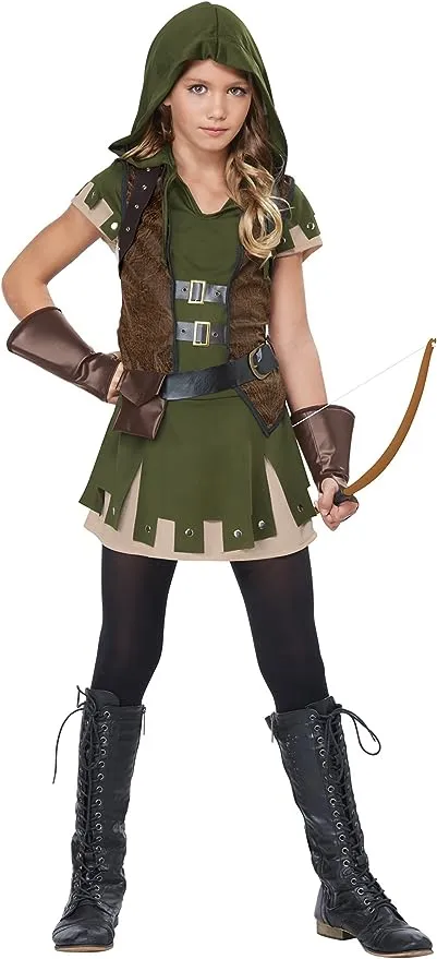 Girl's Miss Robin Hood Costume