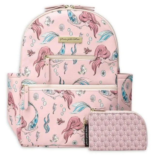 Petunia Pickle Bottom Ace Backpack | Diaper Bag | Diaper Bag Backpack for Parents | Baby Diaper Bag | Stylish and Spacious Backpack for On-the-Go Moms and Dads | Little Mermaid