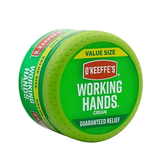 O'Keeffe's Working Hands Hand Cream Value Size, 6.8 oz., Jar (Pack of 1)