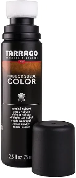 Tarrago Nubuck & Suede Color Restorer - Restores Faded Suede for Sneakers, Shoes, Boots, Jackets, Purses, & More- Suede Color Renew with Applicator- 2.5oz