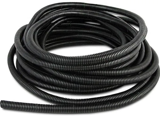 ESUPPORT 1/2 Inch 20 Feet Split Loom Wire Flexible Tubing Conduit Hose