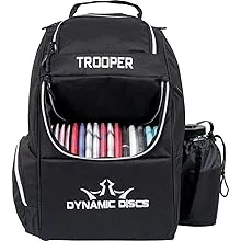 Dynamic Discs Trooper Disc Golf Backpack | Frisbee Disc Golf Bag with 18+ Disc Capacity | Introductory Disc Golf Backpack | Lightweight and Durable | Discs Not Included