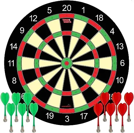 Magnetic Dart Board Game – 12pcs – Best Kids Magnetic Darts Boys Toys Gifts Indoor Outdoor Games for Family and Friends – Safe Dart Game Set for All Ages 5 6 7 8 9 10 11 12 Year Old Kids and Adults