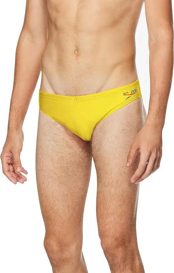 Speedo Men's Swimsuit Brief Powerflex Eco Solar Swim