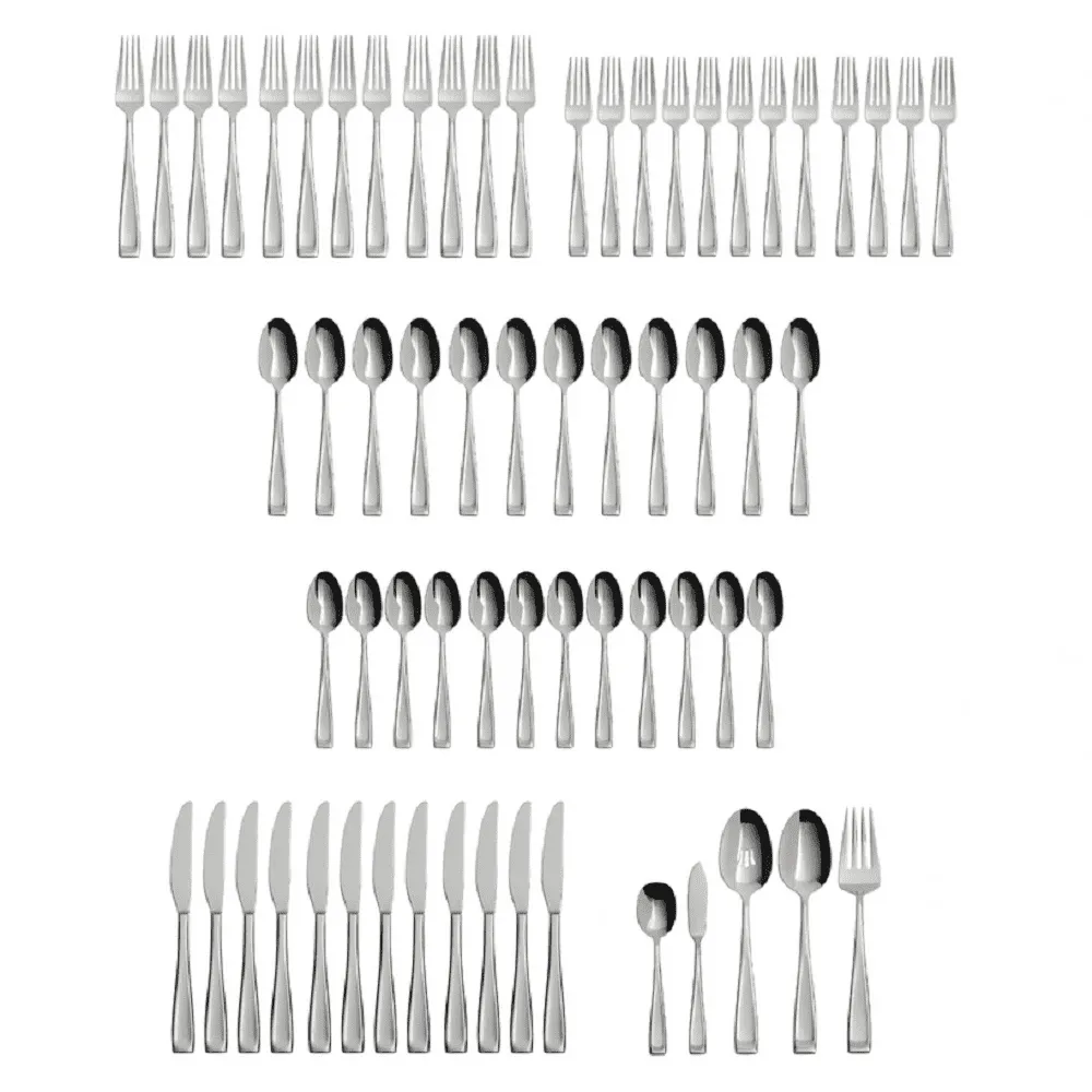 Oneida Moda 65-Piece Flatware Set