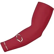 EvoShield Adult Solid Compression Arm Sleeve - Scarlet, Small/MediumEvoShield Adult Solid Compression Arm Sleeve - S…