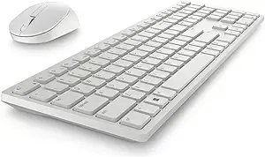 Dell Pro KM5221W Keyboard & Mouse - White