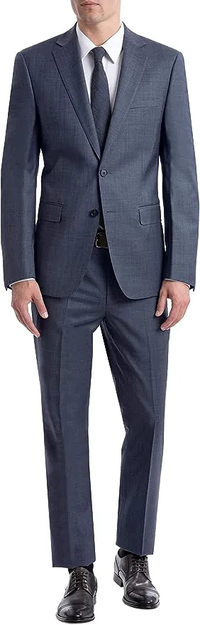 Calvin Klein Men's Slim Fit Suit Separates, Medium Blue Sharkskin, 38 RegularCalvin Klein Men's Slim Fit Suit Separates, Medium Blue Sharkskin, 38 Regular