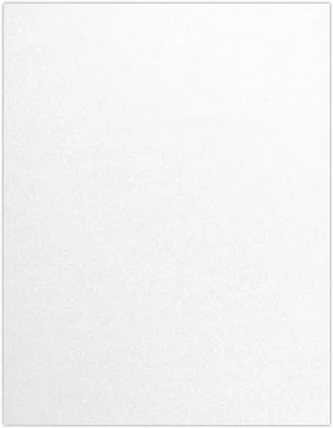 8 1/2 x 11 Cardstock - Crystal Metallic (50 Qty.)