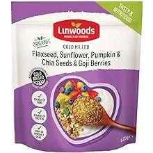 Linwoods Organic Milled Flaxseed, Sunflower, Pumpkin, Sesame Seeds and Goji Berries 425g