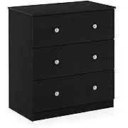 Furinno Tidur Simple Design 3-Drawer Dresser - Americano