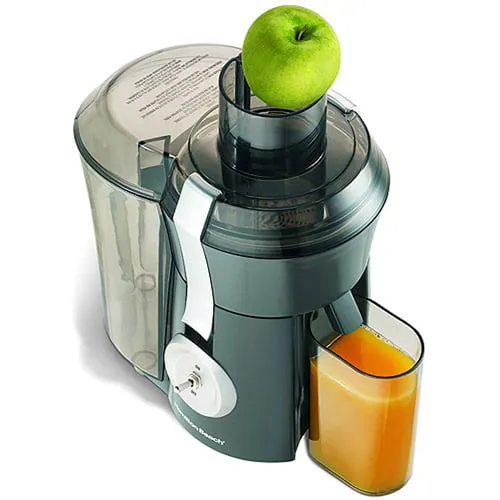 Hamilton Beach Big Mouth Pro Juicer Juice Extractor, 800W, BPA Free, Powerful Motor, Gray, 67650